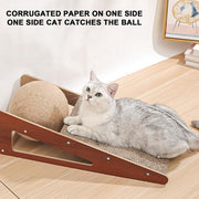 Cardboard-Scratcher-Pad-Scratching-Ball-For-Cats-And-Kittens-Natural-Sisal-Cat-Scratching-Ball-Cat-Scratcher - ThePetDelights