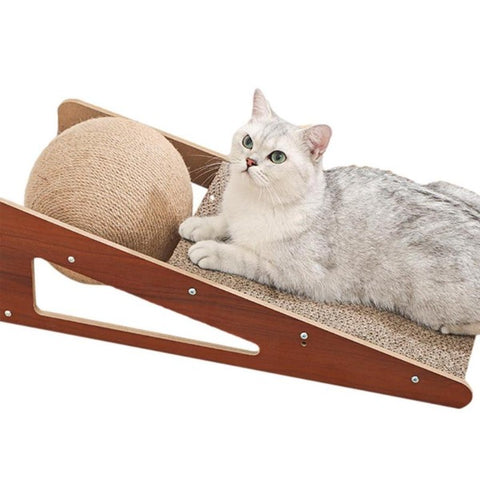 Cardboard Cat Scratcher Ball For Cats And Kittens - ThePetDelights