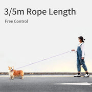3M/5M Automatic Best Dog Travel Leash - The Pet Delights