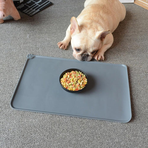 Silicone Food Bowl Mat - The Pet Delights